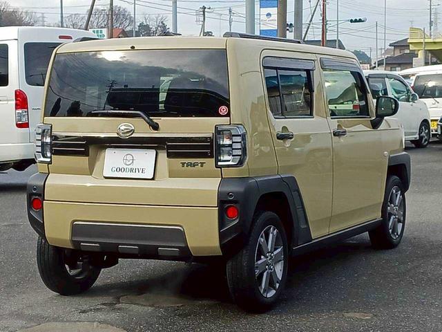 タフト Ｇ　ダーククロムベンチャー　ガラスルーフ　社外ナビ　ＴＶ　バックモニター　シートヒーター（4枚目）