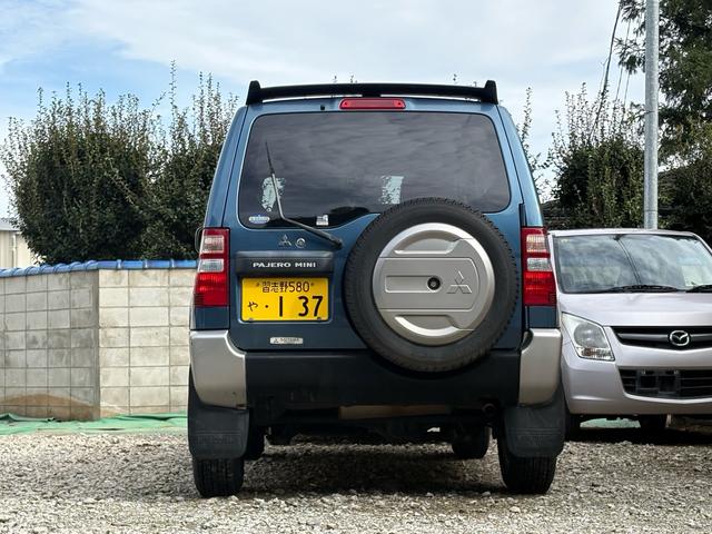 パジェロミニ XR 4AT、4WD、キーレスキー、パワーウィンドウ(12枚目)