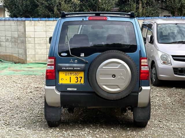 パジェロミニ XR 4AT、4WD、キーレスキー、パワーウィンドウ(13枚目)