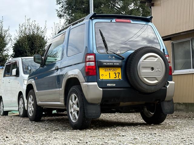 パジェロミニ XR 4AT、4WD、キーレスキー、パワーウィンドウ(14枚目)