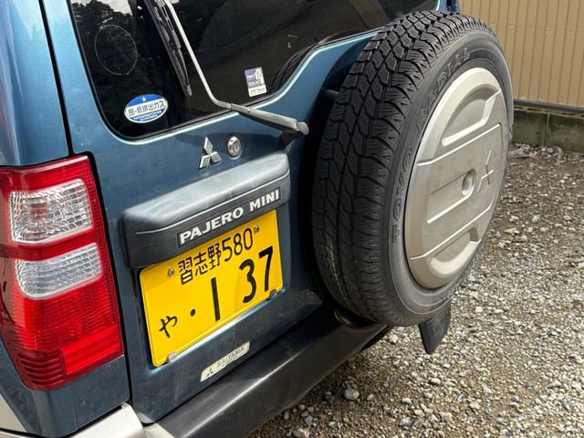 パジェロミニ XR 4AT、4WD、キーレスキー、パワーウィンドウ(18枚目)