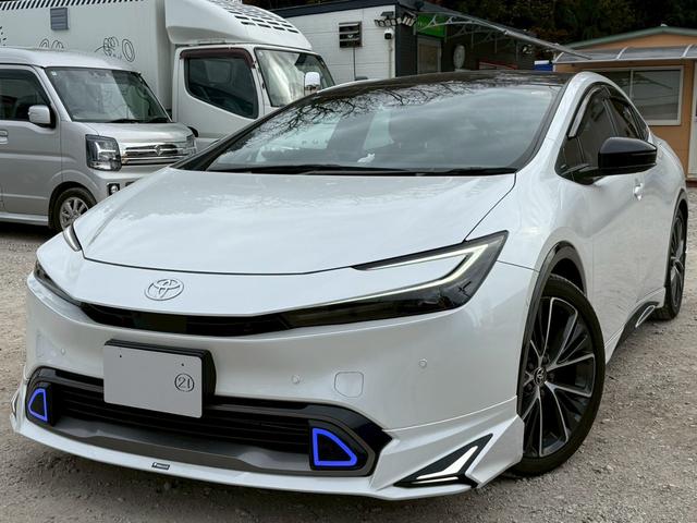 プリウス Ｚ　モデリスタフルエアロ　１２．３インチ大画面ディスプレイ　ノラミックビューモニター　シートヒーター／ベンチレーション　ＬＥＤアクセサリーランプ　艶ありブラックパーツ（2枚目）