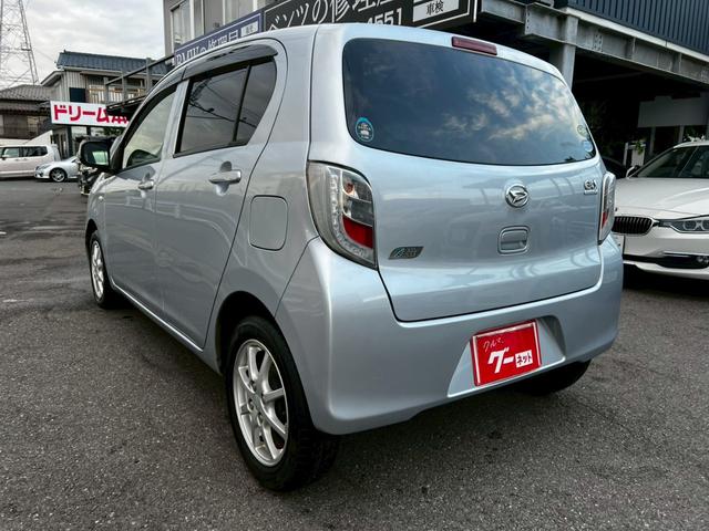 ミライース Ｘ　スマートセレクションＳＡ　車検２年付き／社外ナビ／ワンセグ／ブレーキアシスト／純正１４インチＡＷ／電格ミラー／マニュアルエアコン／ヘッドライトレベライザー／アイドリングストップ！！（8枚目）