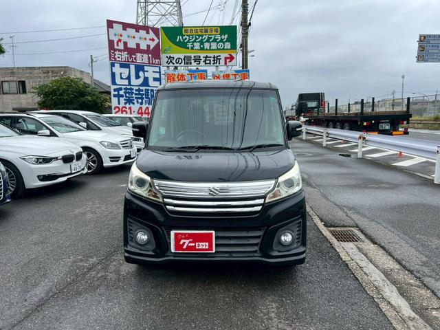 スペーシアカスタム ＧＳ　車検令和８年１２月・純正８インチナビ・フルセグＴＶ・ＢＬＵＥＴＯＯＴＨ・ＤＶＤ再生可能・電動スライドドア・ＥＴＣ・ＨＩＤヘッドライト・シートリフター（9枚目）