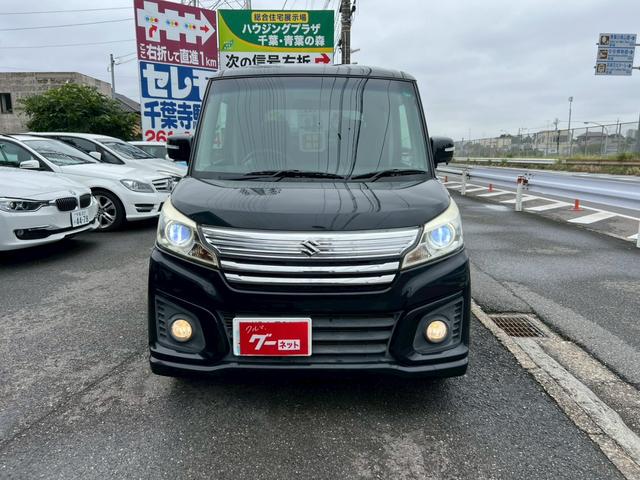 スペーシアカスタム ＧＳ　車検令和８年１２月・純正８インチナビ・フルセグＴＶ・ＢＬＵＥＴＯＯＴＨ・ＤＶＤ再生可能・電動スライドドア・ＥＴＣ・ＨＩＤヘッドライト・シートリフター（10枚目）