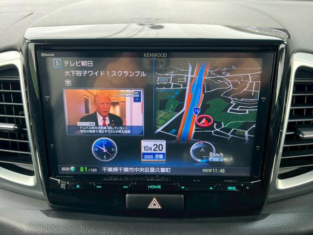 スペーシアカスタム ＧＳ　車検令和８年１２月・純正８インチナビ・フルセグＴＶ・ＢＬＵＥＴＯＯＴＨ・ＤＶＤ再生可能・電動スライドドア・ＥＴＣ・ＨＩＤヘッドライト・シートリフター（13枚目）