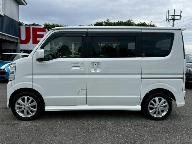 エブリイワゴン PZターボ 車検2年付き 社外ナビ/Bluetooth対応/ドラレコ/ETC/HIDライト/パーワースライドドア/セーフティサポート/シートヒーター/ISOFIX/バックソナー/USBソケット/スマートキー(3枚目)