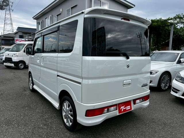 エブリイワゴン PZターボ 車検2年付き 社外ナビ/Bluetooth対応/ドラレコ/ETC/HIDライト/パーワースライドドア/セーフティサポート/シートヒーター/ISOFIX/バックソナー/USBソケット/スマートキー(4枚目)