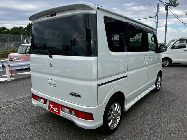 エブリイワゴン PZターボ 車検2年付き 社外ナビ/Bluetooth対応/ドラレコ/ETC/HIDライト/パーワースライドドア/セーフティサポート/シートヒーター/ISOFIX/バックソナー/USBソケット/スマートキー(6枚目)