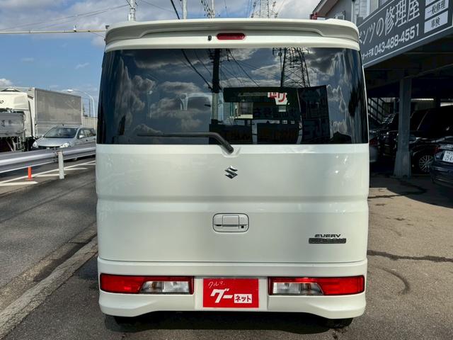 エブリイワゴン PZターボスペシャル 車検2年付き/社外ナビ/フルセグTV/バックモニター/両側電動スライドドア/左側リアオートステップ/レーダーブレーキサポート/オートライト/HIDヘッドライト/フォグ/スマートキー・プッシュスタート(5枚目)