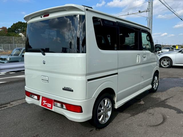 エブリイワゴン PZターボスペシャル 車検2年付き/社外ナビ/フルセグTV/バックモニター/両側電動スライドドア/左側リアオートステップ/レーダーブレーキサポート/オートライト/HIDヘッドライト/フォグ/スマートキー・プッシュスタート(6枚目)