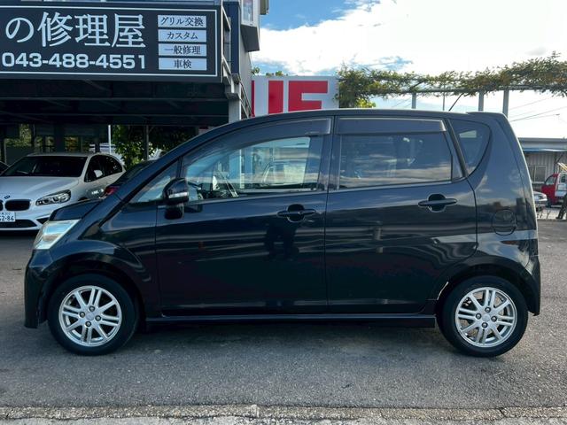 ムーヴ カスタム　Ｘリミテッド　車検令和８年１０月／純正オーディオ／ＥＴＣ／オーバーヘッドコンソール／ＨＩＤヘッドライト／オートエアコン／純正アルミホイール／フォグ／アクセサリーソケット／電動格納ミラー／シートリフター／スマートキー（3枚目）