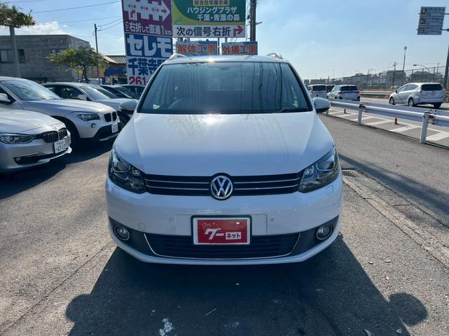 ゴルフトゥーラン ＴＳＩ　ハイライン　車検令和９年８月・純正ナビ・フルセグＴＶ・バックモニター・ＥＴＣ・ＢＬＵＥＴＯＯＴＨ・オートエアコン・キーレス・シートリフター（9枚目）