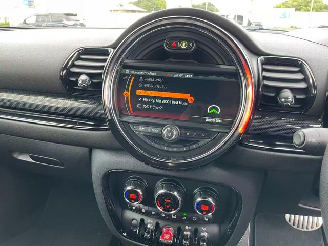 MINI ジョンクーパーワークス クラブマン LEDヘッドランプ パーキングアシスト HDDナビ USB接続 レザーシート ETC 4WD ナビ アクティブクルーズ オートエアコン バックモニター ブルートゥース(11枚目)