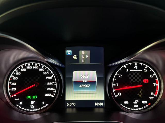 Cクラス C43 4マチック C43 4マチック(5名) 黒革シート 4WD Pアシスト ナビ ハイビームアシスト アクティブクルーズコントロール 電動パワーシート Bluetoothオーディオ(34枚目)