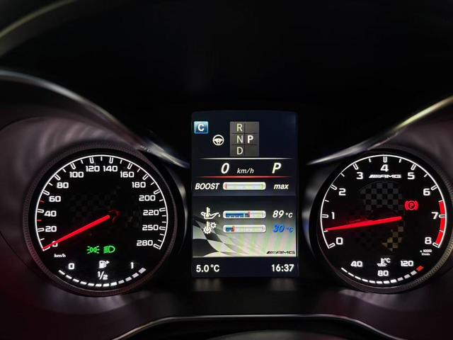 Cクラス C43 4マチック C43 4マチック(5名) 黒革シート 4WD Pアシスト ナビ ハイビームアシスト アクティブクルーズコントロール 電動パワーシート Bluetoothオーディオ(35枚目)