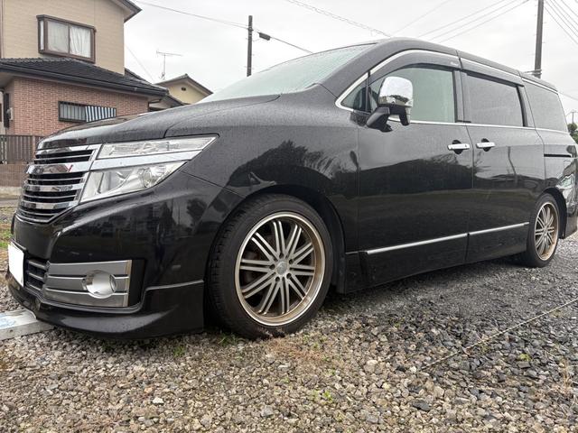 エルグランド ライダー　黒クロスシート　マニュアルシート（2枚目）