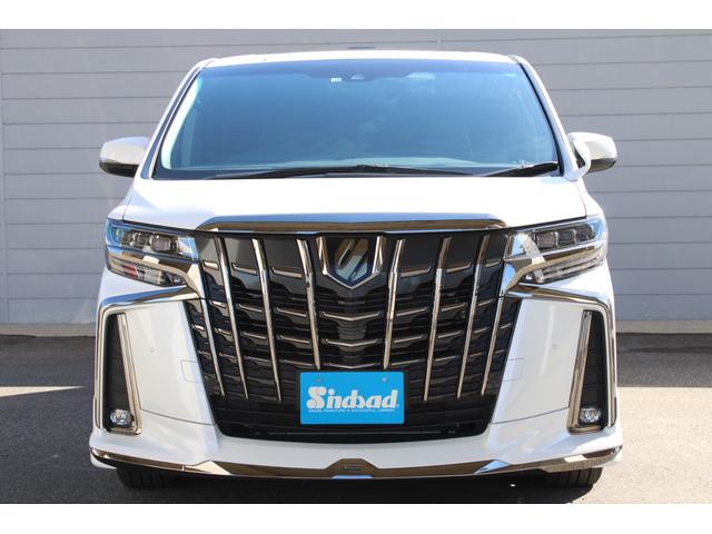 アルファード 2.5S タイプゴールドIII 1オーナー モデリスタ トヨタセーフティセンス レーダークルーズ BSM ツインムーンルーフ 黒半革 9型ナビ フルセグ 12.1型Fダウンモニター ETC ドラレコ Bカメラ パワーBドア 2年保証(21枚目)