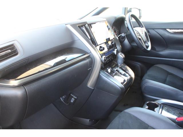 アルファード 2.5S タイプゴールドIII 1オーナー モデリスタ トヨタセーフティセンス レーダークルーズ BSM ツインムーンルーフ 黒半革 9型ナビ フルセグ 12.1型Fダウンモニター ETC ドラレコ Bカメラ パワーBドア 2年保証(23枚目)