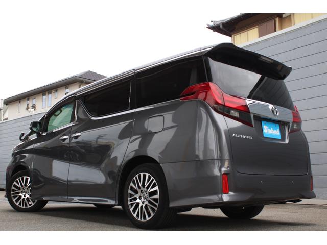 アルファード 2.5S Cパッケージ プリクラッシュセーフティ レーダークルーズ 黒半革 9型ナビ フルセグ 12.1型Fダウンモニター ETC Bカメラ ハンドルヒーター パワーBドア 2眼LEDライト 18インチAW 2年保証(7枚目)