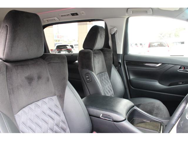 アルファード 2.5S Cパッケージ プリクラッシュセーフティ レーダークルーズ 黒半革 9型ナビ フルセグ 12.1型Fダウンモニター ETC Bカメラ ハンドルヒーター パワーBドア 2眼LEDライト 18インチAW 2年保証(8枚目)