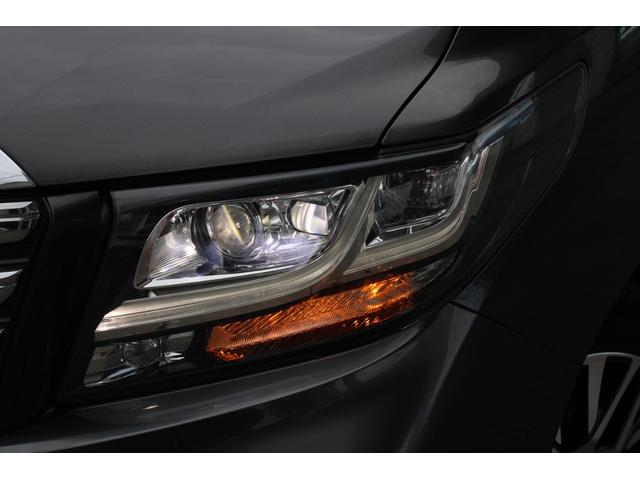 アルファード 2.5S Cパッケージ プリクラッシュセーフティ レーダークルーズ 黒半革 9型ナビ フルセグ 12.1型Fダウンモニター ETC Bカメラ ハンドルヒーター パワーBドア 2眼LEDライト 18インチAW 2年保証(18枚目)