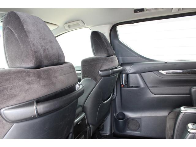 アルファード 2.5S Cパッケージ プリクラッシュセーフティ レーダークルーズ 黒半革 9型ナビ フルセグ 12.1型Fダウンモニター ETC Bカメラ ハンドルヒーター パワーBドア 2眼LEDライト 18インチAW 2年保証(24枚目)