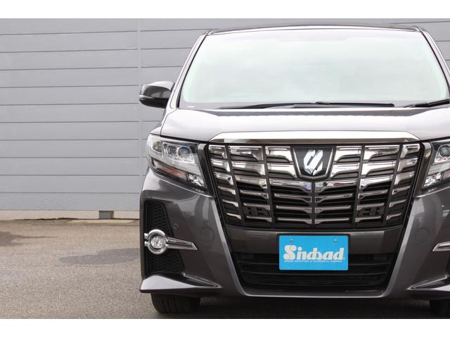 アルファード 2.5S Cパッケージ プリクラッシュセーフティ レーダークルーズ 黒半革 9型ナビ フルセグ 12.1型Fダウンモニター ETC Bカメラ ハンドルヒーター パワーBドア 2眼LEDライト 18インチAW 2年保証(25枚目)