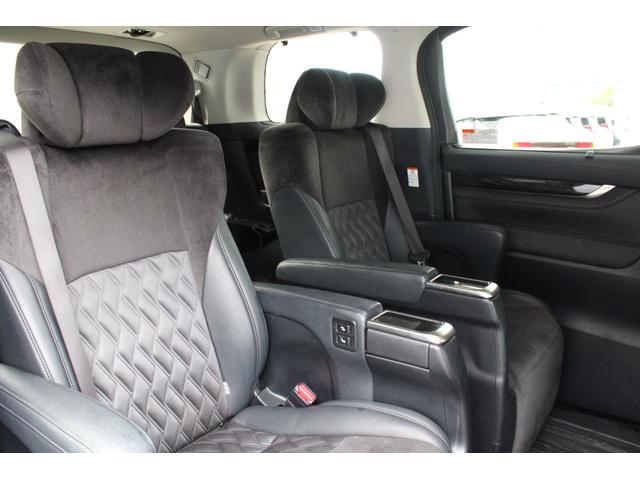 アルファード 2.5S Cパッケージ プリクラッシュセーフティ レーダークルーズ 黒半革 9型ナビ フルセグ 12.1型Fダウンモニター ETC Bカメラ ハンドルヒーター パワーBドア 2眼LEDライト 18インチAW 2年保証(34枚目)