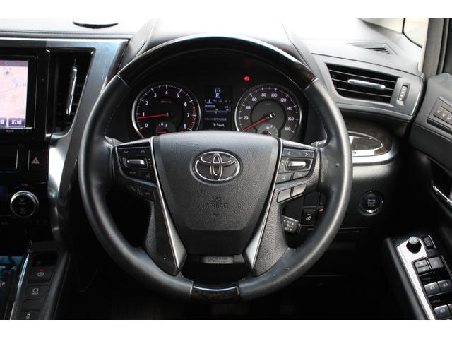 アルファード 2.5S Cパッケージ プリクラッシュセーフティ レーダークルーズ 黒半革 9型ナビ フルセグ 12.1型Fダウンモニター ETC Bカメラ ハンドルヒーター パワーBドア 2眼LEDライト 18インチAW 2年保証(38枚目)