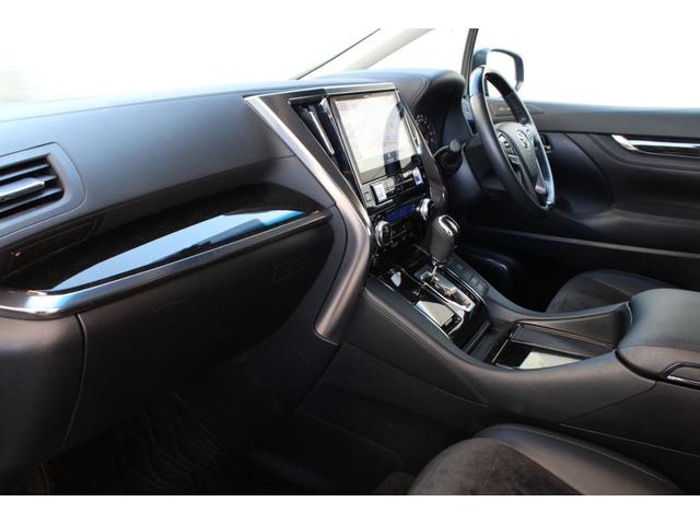 アルファード ２．５Ｓ　Ｃパッケージ　１オーナー　プリクラッシュＳ　黒半革　１０型アルパインナビ　フルセグ　１２．８型Ｆダウンモニター　ＥＴＣ　Ｂカメラ　ドラレコ　パワーＢドア　２眼ＬＥＤライト　ＬＥＤフォグ　１８インチＡＷ　２年保証（23枚目）