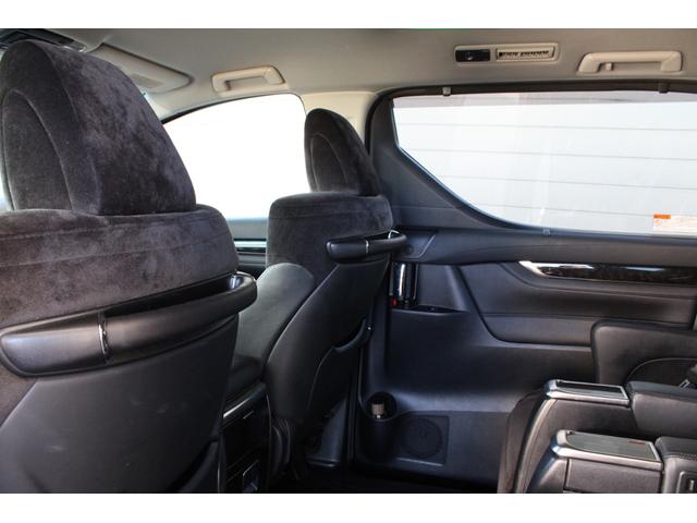 アルファード ２．５Ｓ　Ｃパッケージ　１オーナー　プリクラッシュＳ　黒半革　１０型アルパインナビ　フルセグ　１２．８型Ｆダウンモニター　ＥＴＣ　Ｂカメラ　ドラレコ　パワーＢドア　２眼ＬＥＤライト　ＬＥＤフォグ　１８インチＡＷ　２年保証（24枚目）