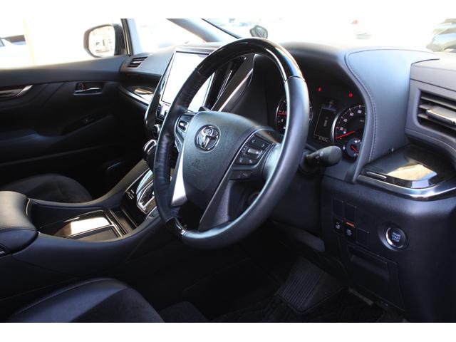 アルファード ２．５Ｓ　Ｃパッケージ　１オーナー　プリクラッシュＳ　黒半革　１０型アルパインナビ　フルセグ　１２．８型Ｆダウンモニター　ＥＴＣ　Ｂカメラ　ドラレコ　パワーＢドア　２眼ＬＥＤライト　ＬＥＤフォグ　１８インチＡＷ　２年保証（27枚目）