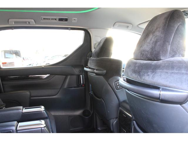 アルファード ２．５Ｓ　Ｃパッケージ　１オーナー　プリクラッシュＳ　黒半革　１０型アルパインナビ　フルセグ　１２．８型Ｆダウンモニター　ＥＴＣ　Ｂカメラ　ドラレコ　パワーＢドア　２眼ＬＥＤライト　ＬＥＤフォグ　１８インチＡＷ　２年保証（29枚目）