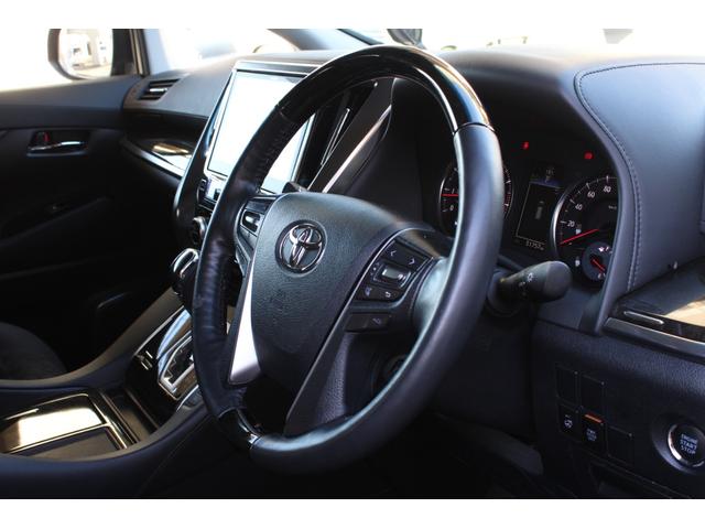 アルファード ２．５Ｓ　Ｃパッケージ　１オーナー　プリクラッシュＳ　黒半革　１０型アルパインナビ　フルセグ　１２．８型Ｆダウンモニター　ＥＴＣ　Ｂカメラ　ドラレコ　パワーＢドア　２眼ＬＥＤライト　ＬＥＤフォグ　１８インチＡＷ　２年保証（33枚目）