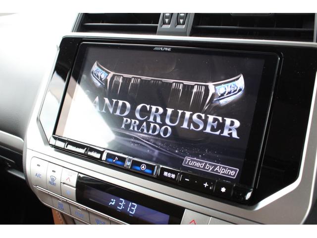 ランドクルーザープラド ＴＸ　Ｌパッケージ　７０ｔｈアニバーサリーリミテッド　１オーナー　ビルシュタインショック　トヨタセーフティセンス　レーダークルーズＣ　ムーンルーフ　茶本革　アルパインナビ　フルセグ　ＥＴＣ　Ｂカメラ　デジタルインナーミラー　１８インチＡＷ　２年保証（14枚目）