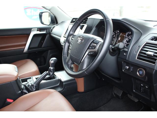 ランドクルーザープラド ＴＸ　Ｌパッケージ　７０ｔｈアニバーサリーリミテッド　１オーナー　ビルシュタインショック　トヨタセーフティセンス　レーダークルーズＣ　ムーンルーフ　茶本革　アルパインナビ　フルセグ　ＥＴＣ　Ｂカメラ　デジタルインナーミラー　１８インチＡＷ　２年保証（27枚目）