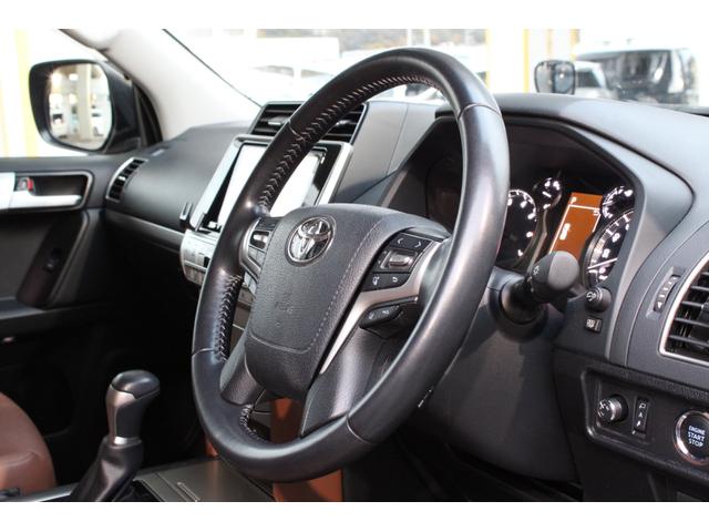 ランドクルーザープラド ＴＸ　Ｌパッケージ　７０ｔｈアニバーサリーリミテッド　１オーナー　トヨタセーフティセンス　レーダークルーズＣ　茶本革電動シート　ムーンルーフ　９型ＳＤナビ　フルセグ　ＥＴＣ２．０　Ｂカメラ　ＬＥＤヘッドライト　ＬＥＤフォグ　社外１７インチＡＷ　２年保証（35枚目）