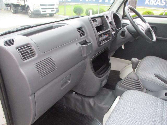 ハイゼットトラック エアコン・パワステ スペシャル 三方開 MT エアコン パワーステアリング(9枚目)