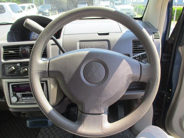 ｅＫワゴン ブラックインテリアエディション　Ｍ　キーレスエントリー　電動格納ミラー　ベンチシート　ＡＴ　ＣＤ　カセット　アルミホイール　衝突安全ボディ　エアコン　パワーステアリング　パワーウィンドウ（2枚目）