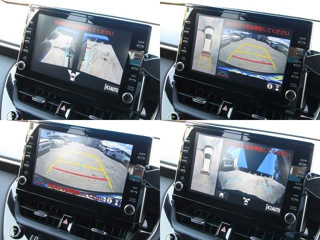 カローラクロス ハイブリッド　Ｚ　４ＷＤ　純正９型ナビ　ＢＴオーディオ　地デジ　パノラマルーフ　１オーナー車　パノラミックビュー　パワーバックドア　ハーフレザーシート　セーフティセンス　ＥＴＣ　ヒーター付き電動シート（6枚目）