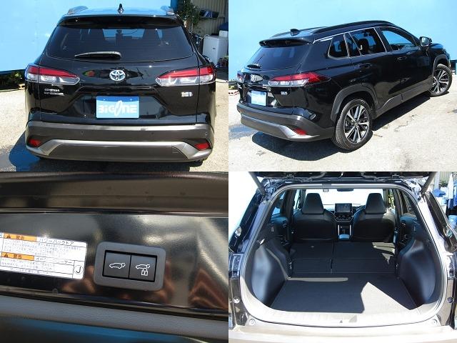 カローラクロス ハイブリッド　Ｚ　４ＷＤ　純正９型ナビ　ＢＴオーディオ　地デジ　パノラマルーフ　１オーナー車　パノラミックビュー　パワーバックドア　ハーフレザーシート　セーフティセンス　ＥＴＣ　ヒーター付き電動シート（9枚目）