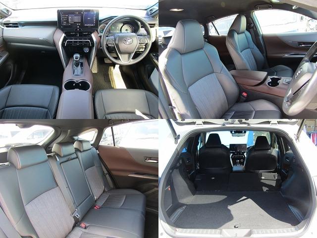 ハリアーハイブリッド Ｚ　１２．３型ナビ　ＢＴオーディオ　地デジ　ＪＢＬサウンド　デジタルインナーミラー　パワーバックドア　ハーフレザーシート　電動シート　ＥＴＣ　セーフティセンス（4枚目）