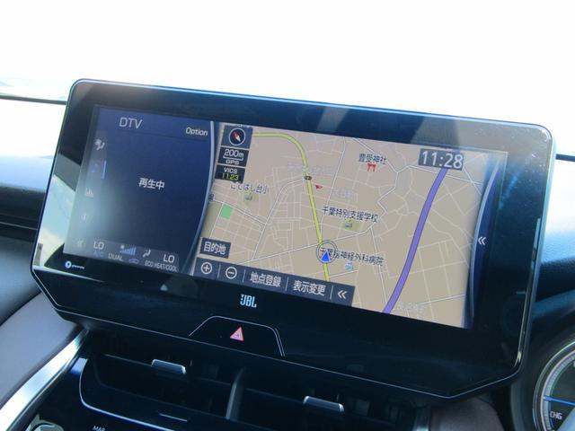ハリアーハイブリッド Ｚ　１２．３型ナビ　ＢＴオーディオ　地デジ　ＪＢＬサウンド　デジタルインナーミラー　パワーバックドア　ハーフレザーシート　電動シート　ＥＴＣ　セーフティセンス（27枚目）
