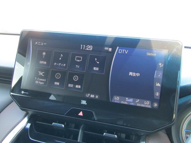 ハリアーハイブリッド Ｚ　１２．３型ナビ　ＢＴオーディオ　地デジ　ＪＢＬサウンド　デジタルインナーミラー　パワーバックドア　ハーフレザーシート　電動シート　ＥＴＣ　セーフティセンス（29枚目）