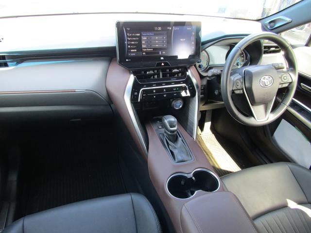 ハリアーハイブリッド Ｚ　１２．３型ナビ　ＢＴオーディオ　地デジ　ＪＢＬサウンド　デジタルインナーミラー　パワーバックドア　ハーフレザーシート　電動シート　ＥＴＣ　セーフティセンス（56枚目）