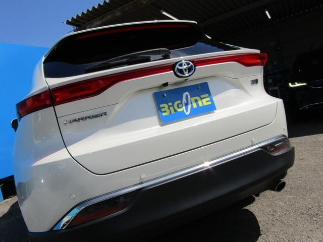 ハリアーハイブリッド Ｚ　１２．３型ナビ　ＢＴオーディオ　地デジ　ＪＢＬサウンド　デジタルインナーミラー　パワーバックドア　ハーフレザーシート　電動シート　ＥＴＣ　セーフティセンス（65枚目）