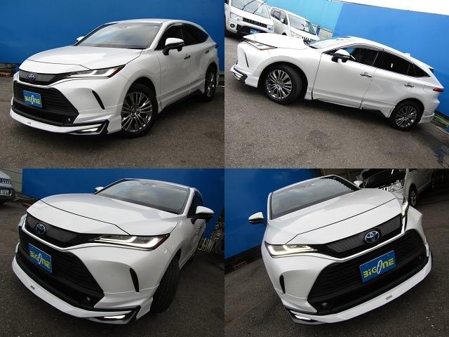 ハリアーハイブリッド Ｚ　１２．３型純正ナビ　ＪＢＬサウンド　モデリスタエアロ　ＢＴオーディオ　ＤＴＶ　デジタルインナーミラー　パワーバックドア　ハーフレザーシート　パワーシート　セーフティセンス　ＥＴＣ（3枚目）