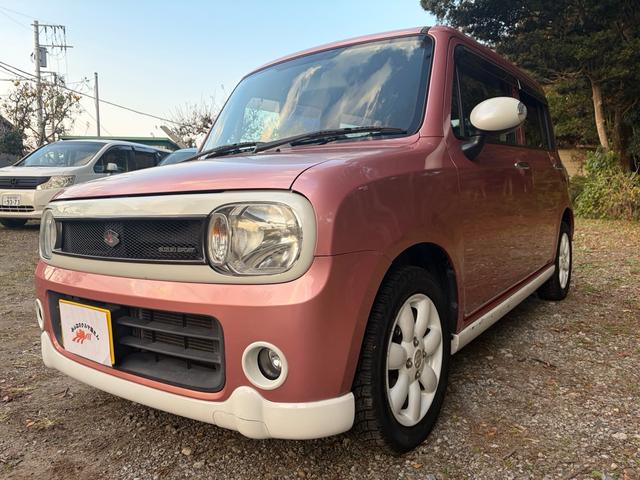 アルトラパン Ｘ　クラリオン製ＨＤＤナビ・ＴＶ・ＤＶＤ・ＣＤ・ＥＴＣ・インパネＣＶＴ・車検令和８年１０月・白スポイラー・１４インチ白アルミホイール・ベンチシート・フォグランプ・スマートキー・ＬＥＤライト（13枚目）