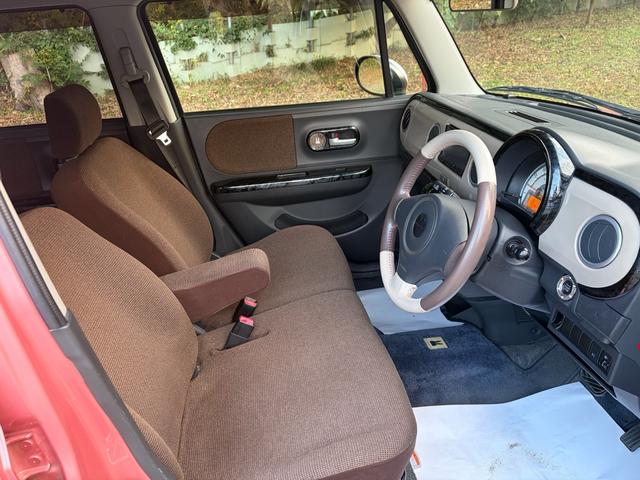 アルトラパン Ｘ　クラリオン製ＨＤＤナビ・ＴＶ・ＤＶＤ・ＣＤ・ＥＴＣ・インパネＣＶＴ・車検令和８年１０月・白スポイラー・１４インチ白アルミホイール・ベンチシート・フォグランプ・スマートキー・ＬＥＤライト（23枚目）